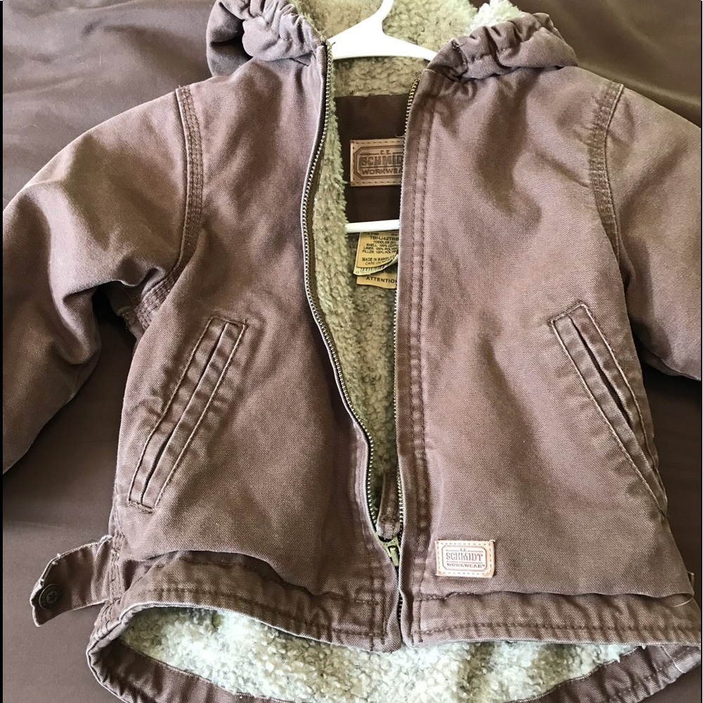 Schmidt heavy fleece lined jacket